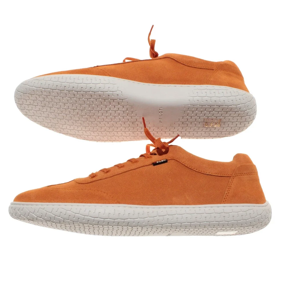 Piloti NWB Shift Lace Up Driving Sneakers Size 13 US in Orange Suede